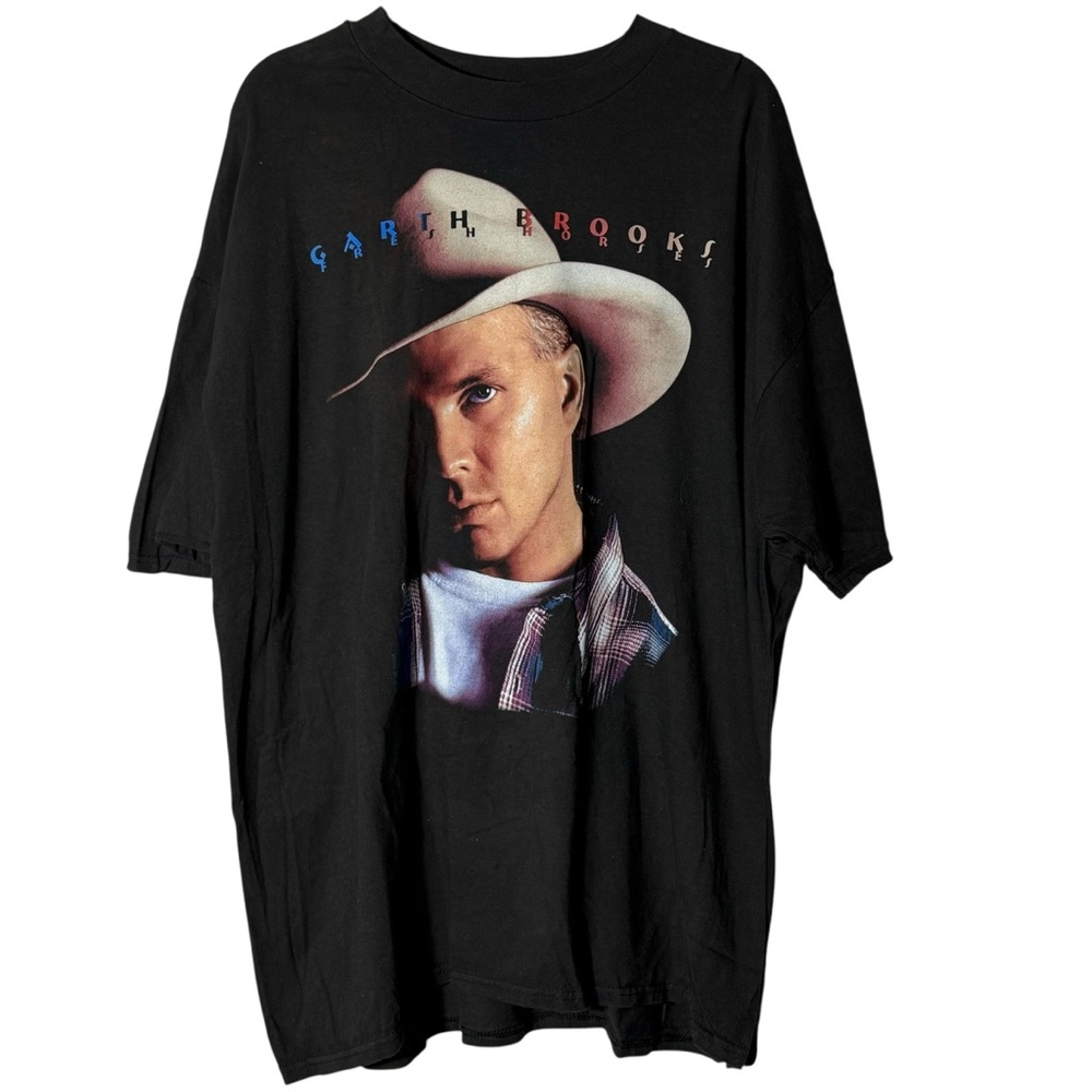 GARTH BROOKS Fresh Horses Tour 90’s T Shirt Adult XXL - Picture 2 of 8